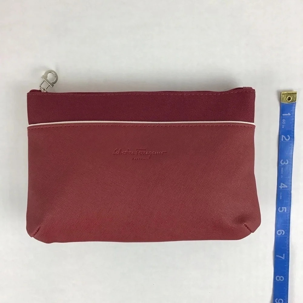 Salvatore Ferragamo Maroon Travel Bag